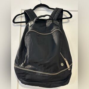 Lululemon Athletica Black Backpack